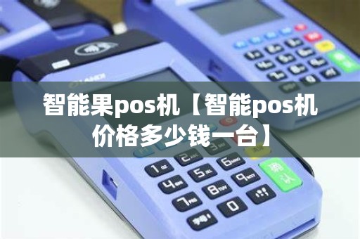 智能果pos机【智能pos机价格多少钱一台】