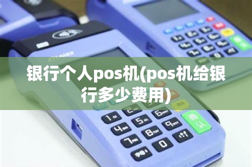 银行个人pos机(pos机给银行多少费用)