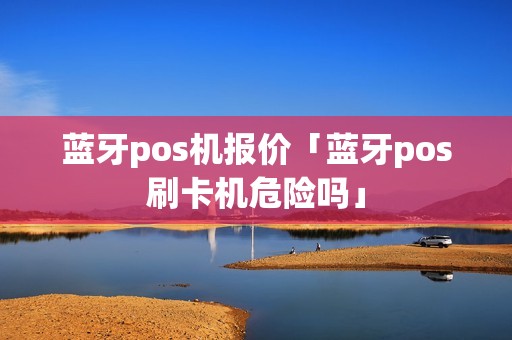 蓝牙pos机报价「蓝牙pos刷卡机危险吗」
