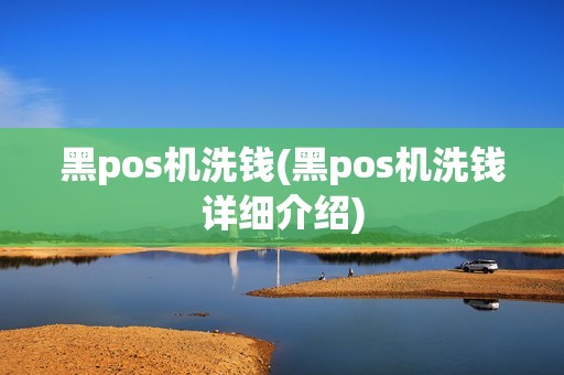 黑pos机洗钱(黑pos机洗钱详细介绍) 黑pos机洗钱(黑pos机洗钱详细介绍)