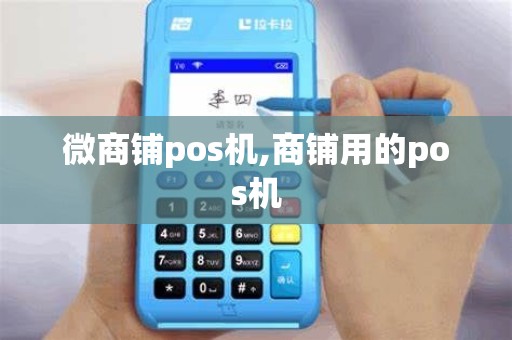 微商铺pos机,商铺用的pos机