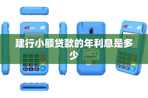 建行小额贷款的年利息是多少 建行小额贷款的年利息是多少