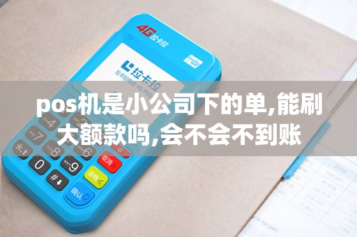 pos机是小公司下的单,能刷大额款吗,会不会不到账 pos机是小公司下的单,能刷大额款吗,会不会不到账