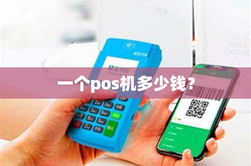 一个pos机多少钱？