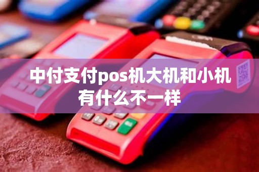 中付支付pos机大机和小机有什么不一样