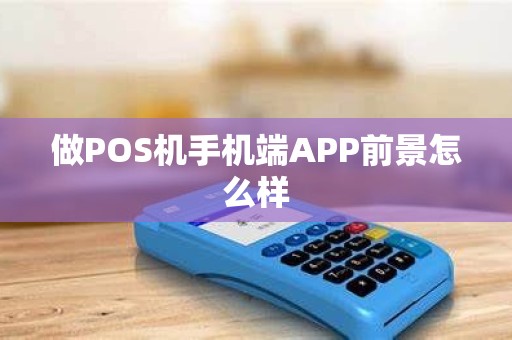 做POS机手机端APP前景怎么样 做POS机手机端APP前景怎么样