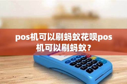 pos机可以刷蚂蚁花呗pos机可以刷蚂蚁？