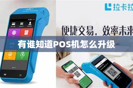 有谁知道POS机怎么升级 有谁知道POS机怎么升级