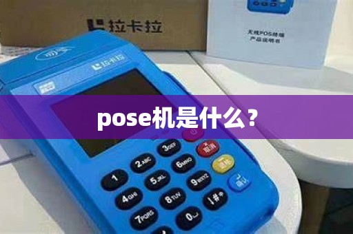 pose机是什么？