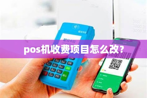 pos机收费项目怎么改？