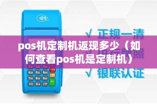 pos机定制机返现多少（如何查看pos机是定制机）
