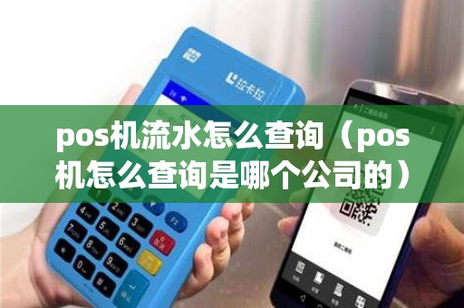 pos机流水怎么查询（pos机怎么查询是哪个公司的）