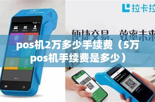 pos机2万多少手续费（5万pos机手续费是多少）