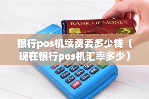 银行pos机续费要多少钱（现在银行pos机汇率多少）