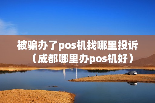 被骗办了pos机找哪里投诉（成都哪里办pos机好）