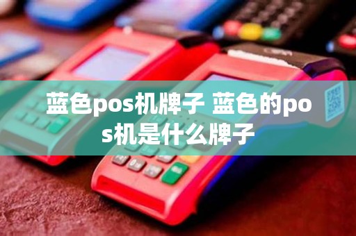蓝色pos机牌子 蓝色的pos机是什么牌子