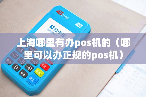 上海哪里有办pos机的（哪里可以办正规的pos机）