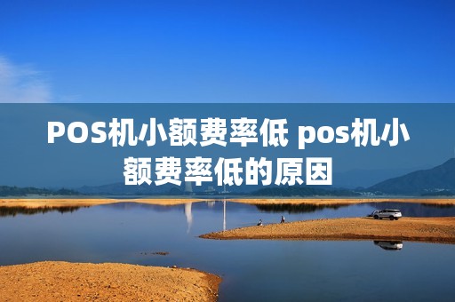 POS机小额费率低 pos机小额费率低的原因