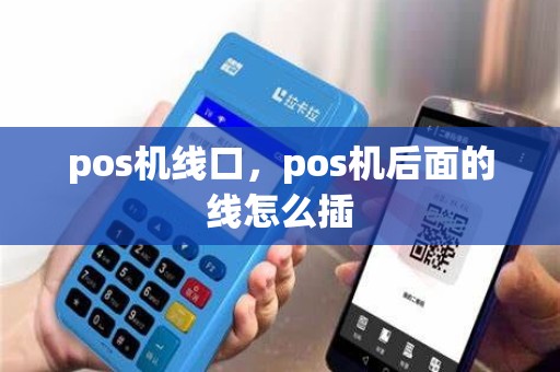 pos机线口，pos机后面的线怎么插
