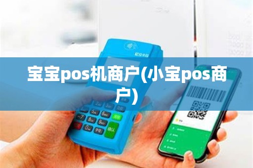 宝宝pos机商户(小宝pos商户)