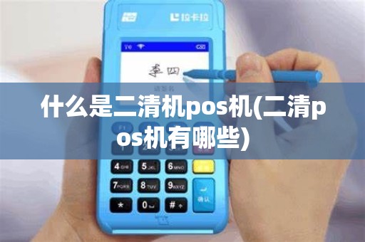 什么是二清机pos机(二清pos机有哪些)