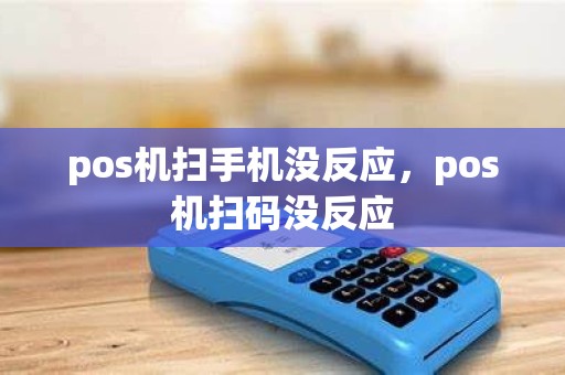 pos机扫手机没反应，pos机扫码没反应