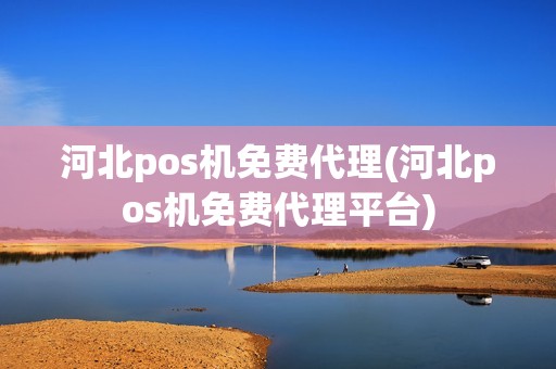 河北pos机免费代理(河北pos机免费代理平台)