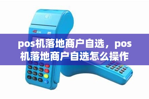 pos机落地商户自选，pos机落地商户自选怎么操作