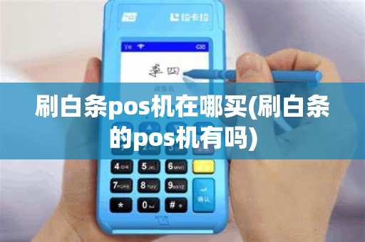 刷白条pos机在哪买(刷白条的pos机有吗)