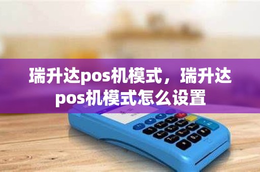瑞升达pos机模式，瑞升达pos机模式怎么设置