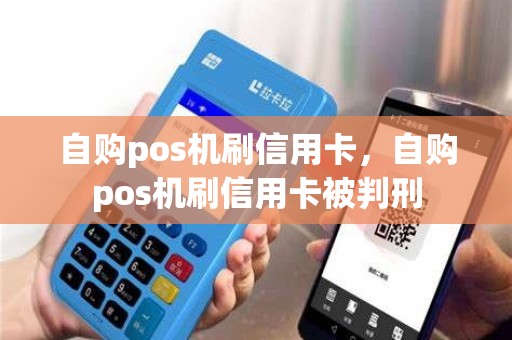 自购pos机刷信用卡，自购pos机刷信用卡被判刑