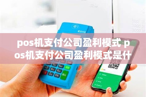 pos机支付公司盈利模式 pos机支付公司盈利模式是什么