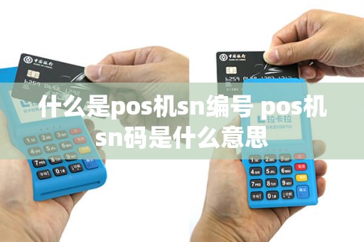 什么是pos机sn编号 pos机sn码是什么意思