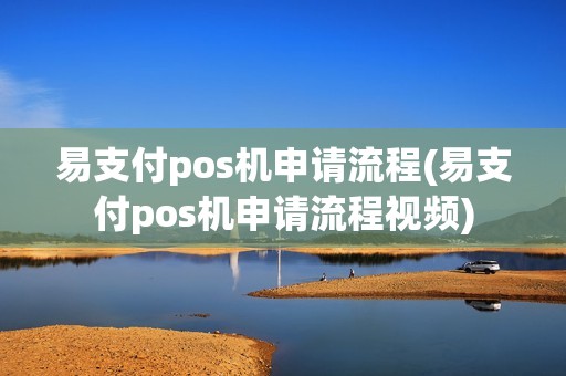 易支付pos机申请流程(易支付pos机申请流程视频)