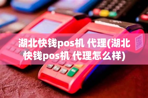湖北快钱pos机 代理(湖北快钱pos机 代理怎么样)