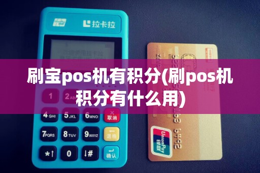 刷宝pos机有积分(刷pos机积分有什么用)