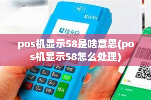 pos机显示58是啥意思(pos机显示58怎么处理)