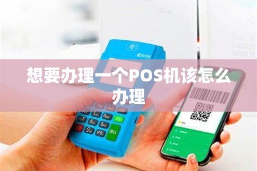 想要办理一个POS机该怎么办理