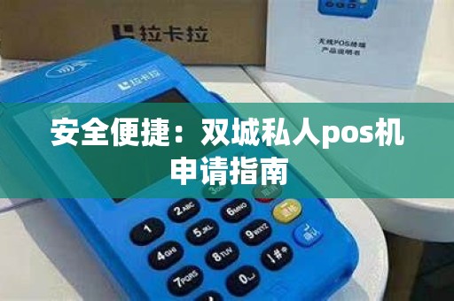 安全便捷：双城私人pos机申请指南