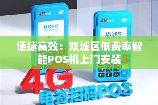 便捷高效：双城区低费率智能POS机上门安装