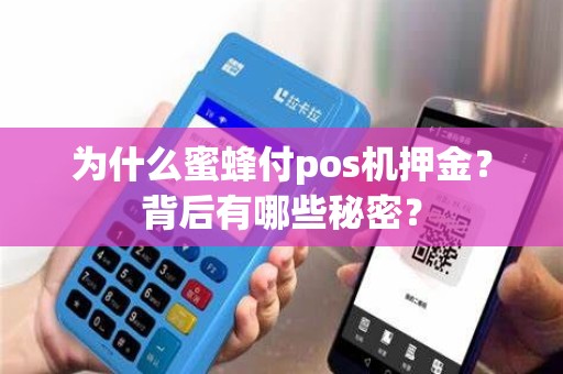 为什么蜜蜂付pos机押金？背后有哪些秘密？