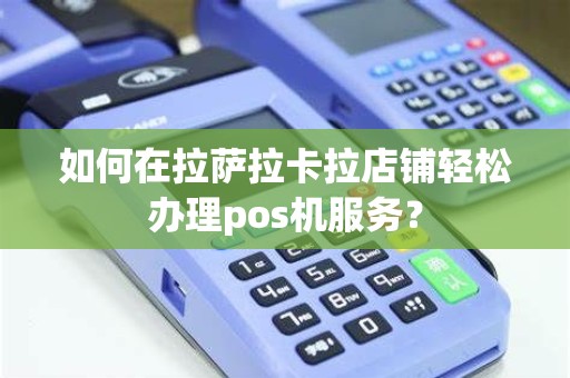 如何在拉萨拉卡拉店铺轻松办理pos机服务？