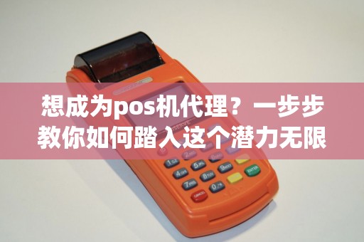 想成为pos机代理？一步步教你如何踏入这个潜力无限的行业