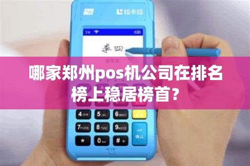 哪家郑州pos机公司在排名榜上稳居榜首？