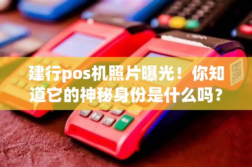 建行pos机照片曝光！你知道它的神秘身份是什么吗？