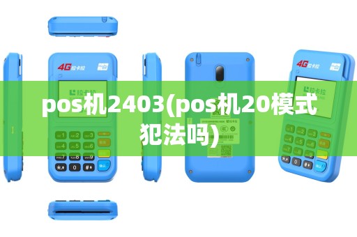 pos机2403(pos机20模式犯法吗)