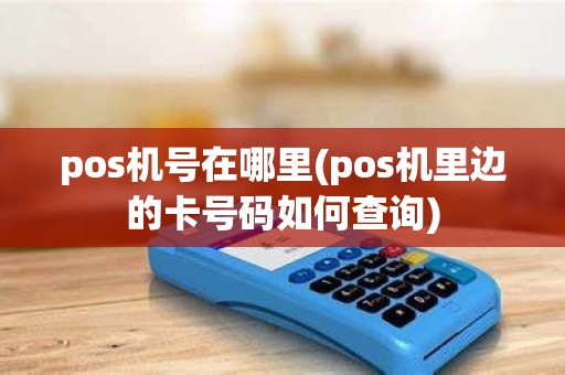 pos机号在哪里(pos机里边的卡号码如何查询) pos机号在哪里(pos机里边的卡号码如何查询)