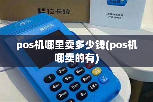 pos机哪里卖多少钱(pos机哪卖的有)