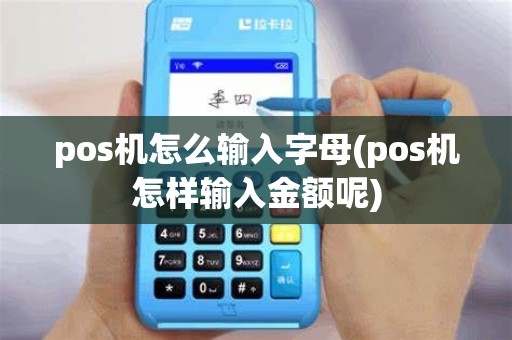 pos机怎么输入字母(pos机怎样输入金额呢)